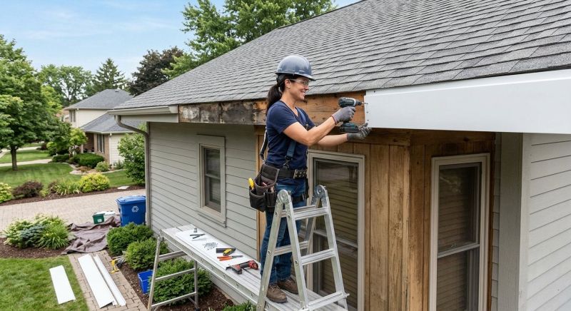 Aluminum Trim Replacement in Conroe, TX