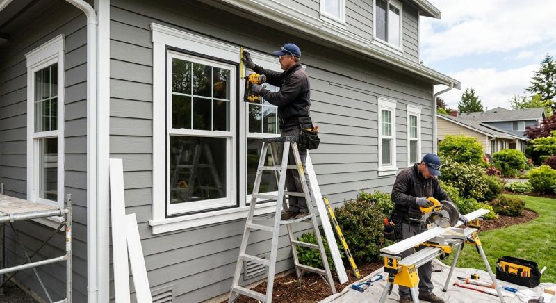 Exterior Trim Work in Kansas City, KS
