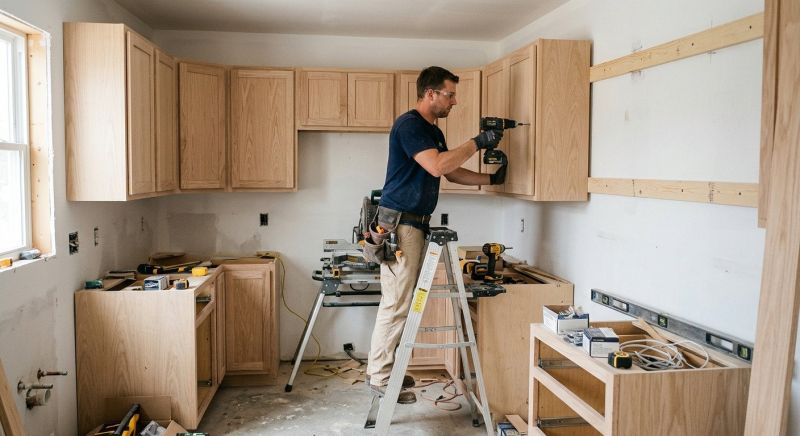 Pine Cabinets Installation in Indianapolis, IN