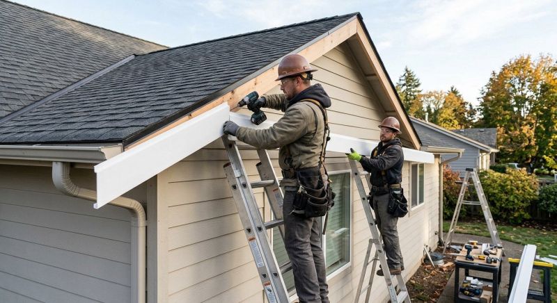 Roof Fascia Installation in Kansas City, KS