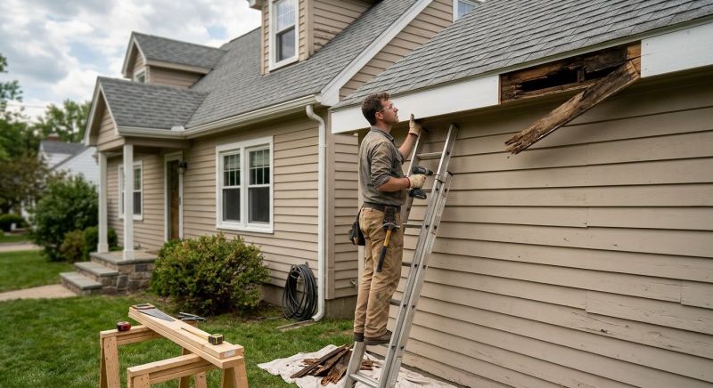 Rotted Fascia Repair in Kansas City, KS