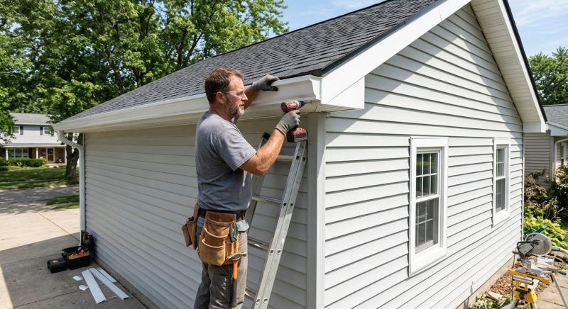 Aluminum Trim Installation in Overland Park, KS