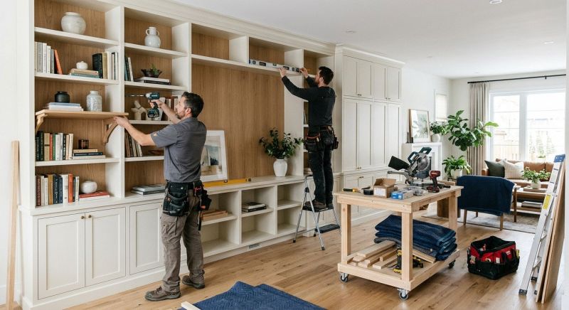 Bookshelves Installation in Charlotte, NC