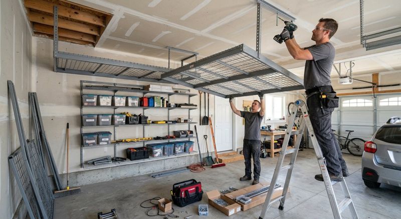 Ceiling Rack Installation in Prince Georges County, MD