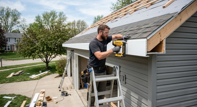 Garage Fascia Replacement in Wilmington, NC