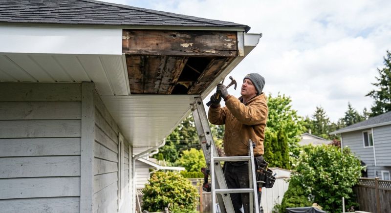 Metal Soffit Repair in Alpharetta, GA