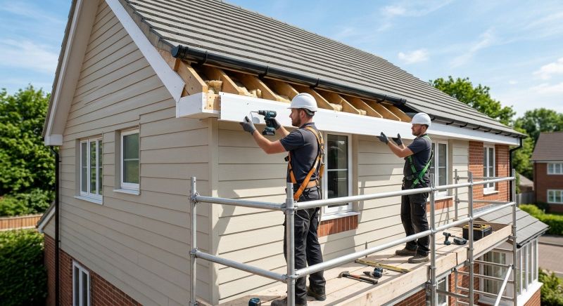 Roof Fascia Installation in Alpharetta, GA