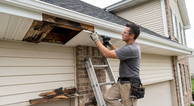 Soffit Repair in Alpharetta, GA