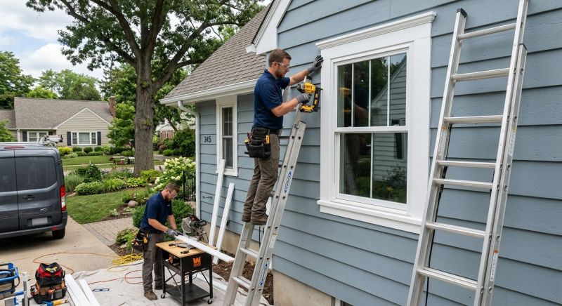 Vinyl Trim Installation in Olathe, KS