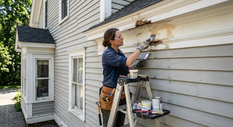 Wooden Eaves Repair in Kansas City, KS